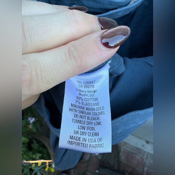 Nili Lotan Shon Pant in Cadet Blue - Picture 10 of 12